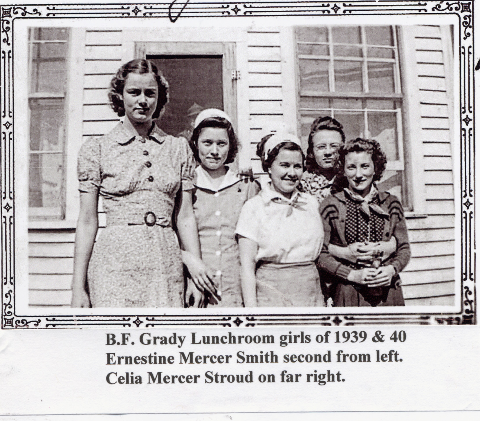 Lunchroome girls 1939 - 40